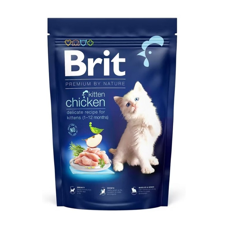 BRIT Cat Premium by Nature Kitten chicken 300 g