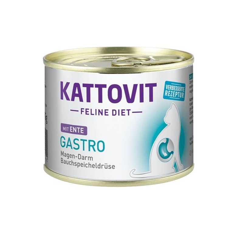 KATTOVIT Feline Diet Gastro Ente 185 g