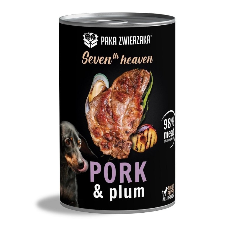 PAKA ZWIERZAKA Seventh Heaven Schweinelende mit Pflaume (pork und plum) 400 g