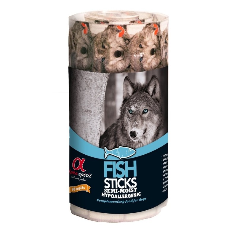 ALPHA SPIRIT Fischstäbchen für Hunde 160 g