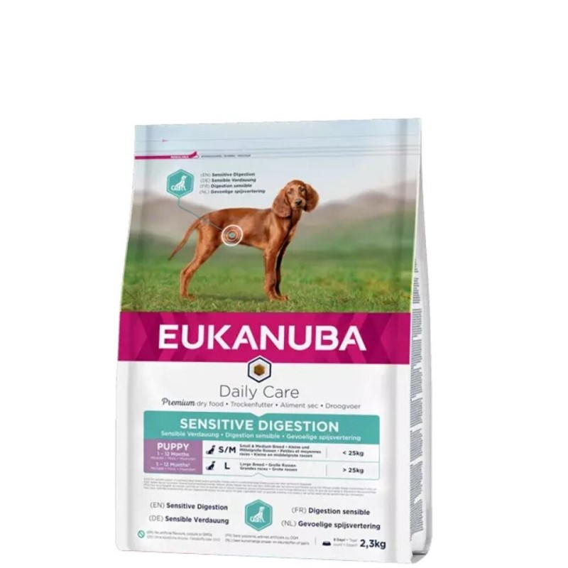 EUKANUBA Daily Care Sensitive Digestion Puppy Chicken 2,3 kg