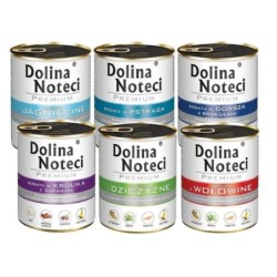 DOLINA NOTECI Premium Gemischte Geschmacksrichtungen für Hunde 10x800g ohne Geflügel