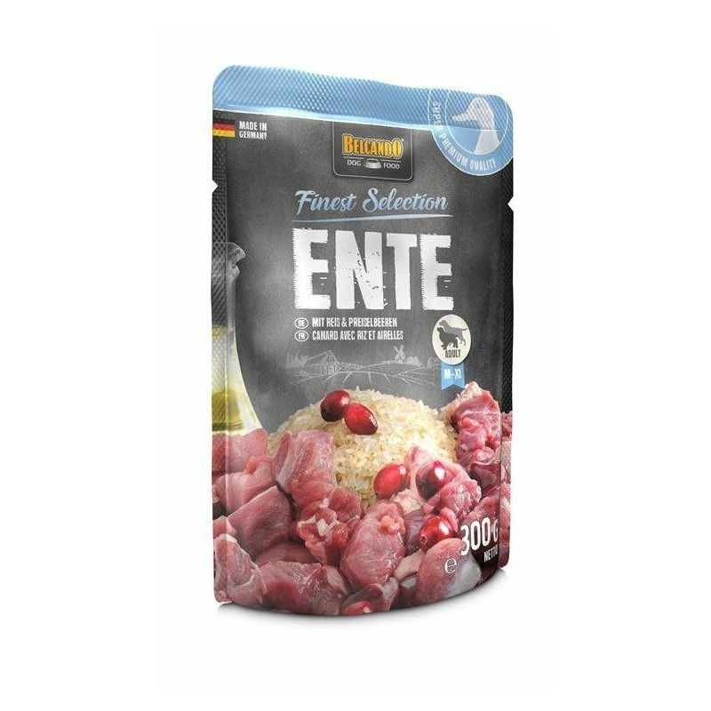 BELCANDO Ente mit Reis  und  Preiselbeeren 300 g