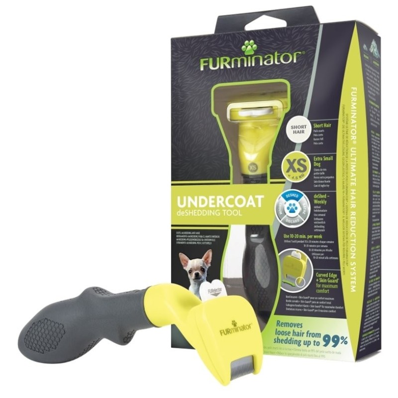 FURMINATOR Undercoat deShedding für kurzhaarige Hunde XS Toy Dog