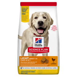 HILL'S Science Plan Adult Light Large breed Trockenfutter mit Huhn 14 kg