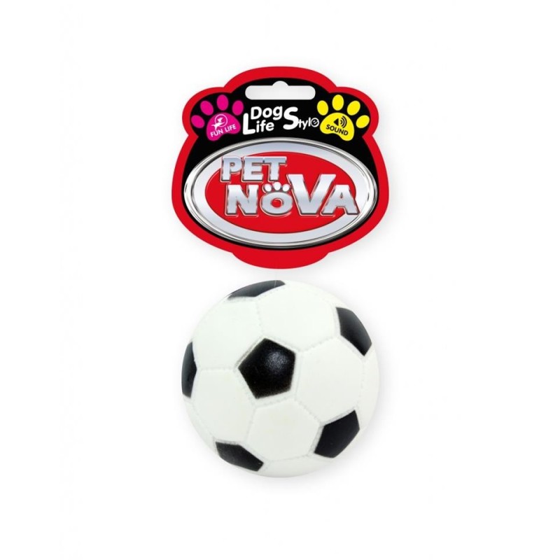 PET NOVA DOG LIFE STYLE Kauspielzeug Fußball 7cm