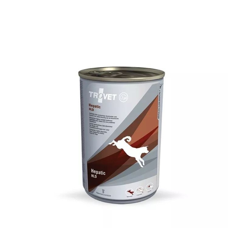 TROVET Hepatic HLD Nassfutter für Hunde 400 g