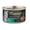 MIAMOR Feline Filets Thunfisch in eigener Sauce mit Reis 100 g