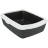 TRIXIE Classic dunkelgrau Katzentoilette 37x15x47 cm