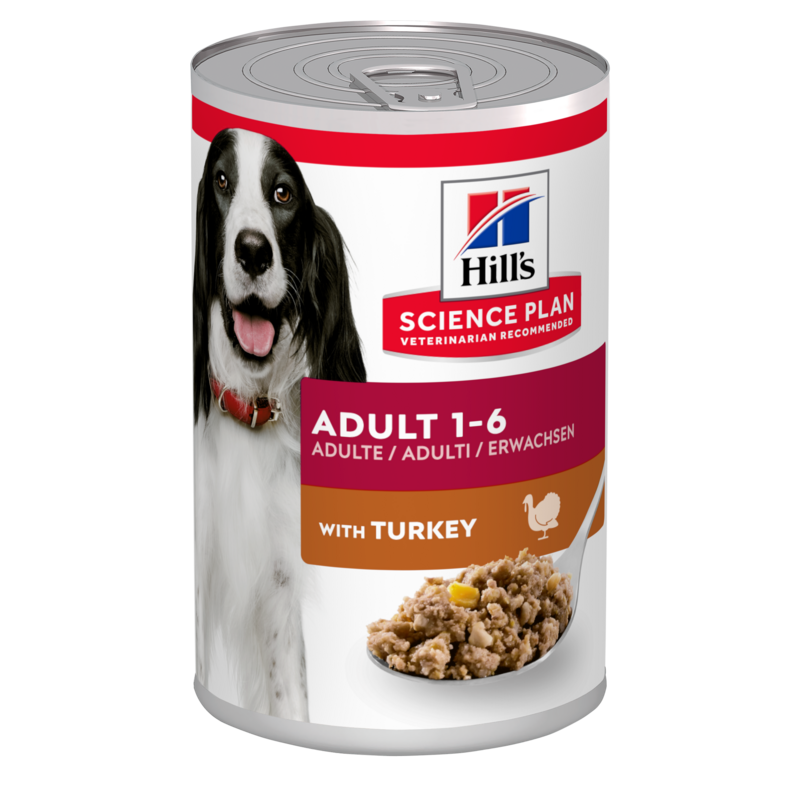 HILL'S Science Plan Canine Adult Turkey 370 g für erwachsene Hunde mit Putenfleisch