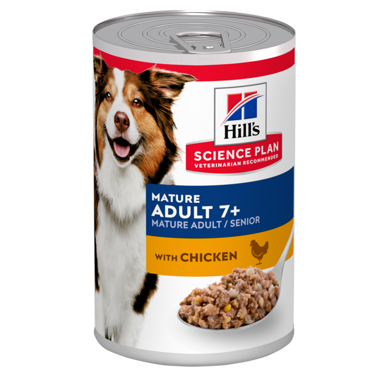 HILL'S Science Plan Canine Mature Adult Chicken 370 g für ältere Hunde mit Huhn