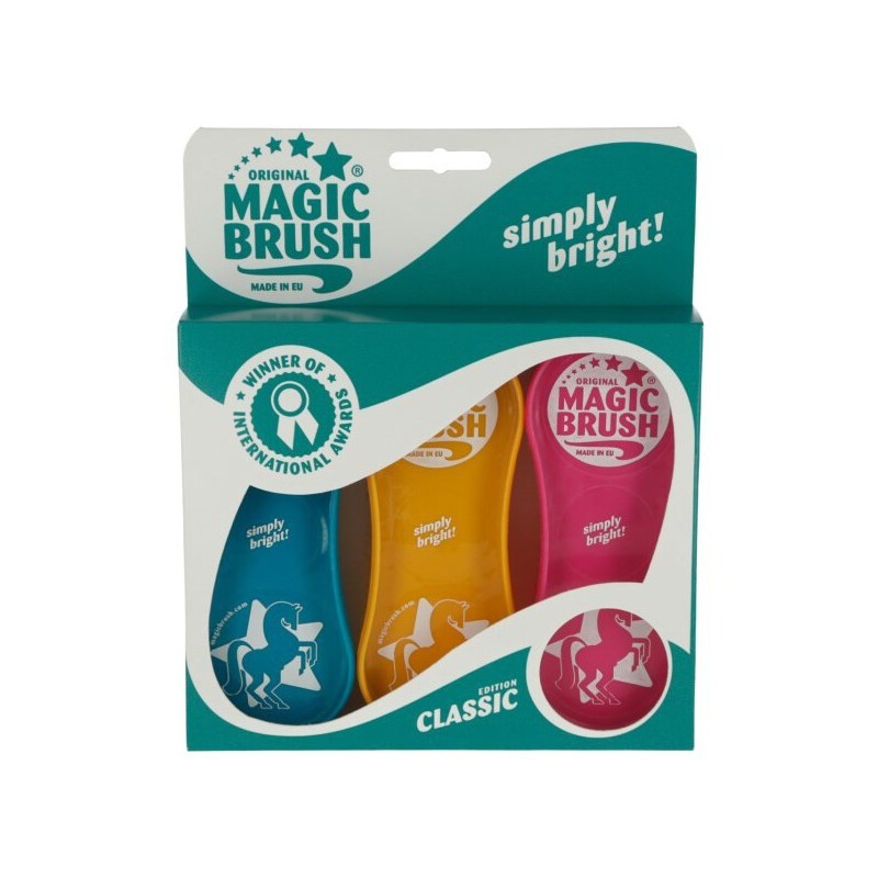 Bürste Kerbl magicbrush classic (x3)