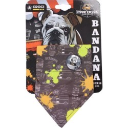 Croci Foodtruck Bandana mit Stift - 1 Stk