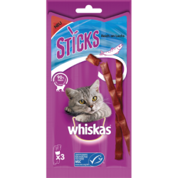 Whiskas Sticks - Reich an Lachs - 18 g