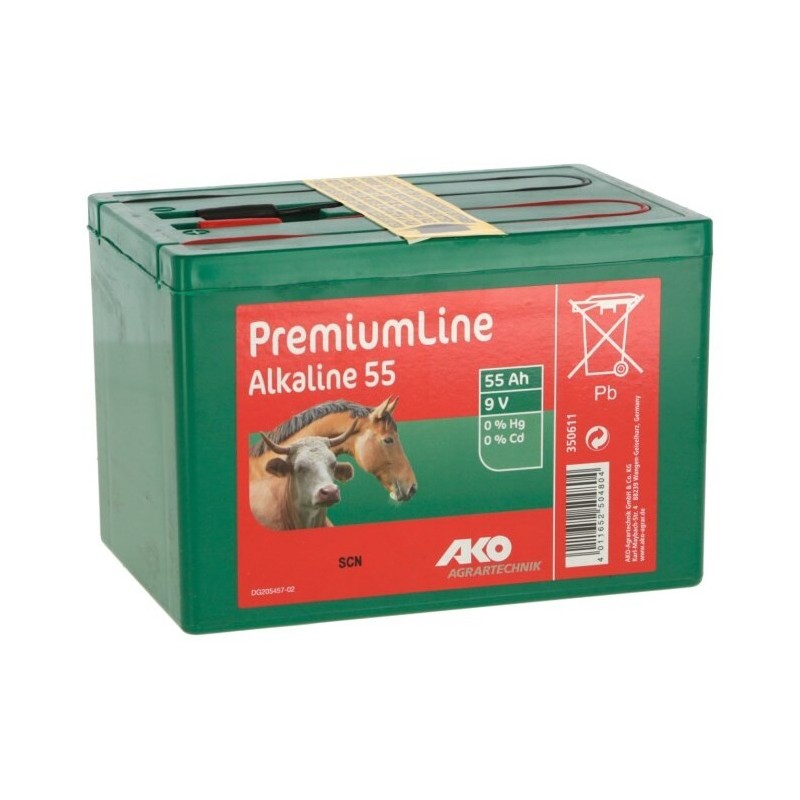 Batterie Ako Alcaline 175 Ah, 9V