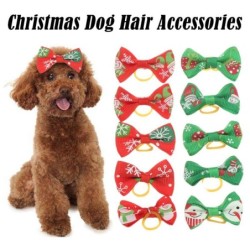 Christmas Grooming Bow With...