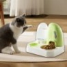 Automatic Cat Feeder and Water Dispenser,Gravitation Waterer,Pet Food Bowl,Dog