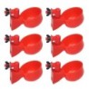 6-60PCS Chicken Drinking Cup  Automatic Drinker Chicken Feeder Waterer Drinking Bowl Water Feeder for Chicks Duck Goose Quail