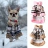 Winter-Haustierkleidung, warme Mode, karierte Jacke für kleine Hunde, Katzen, weicher Mantel für Welpen, Kätzchen, Chihuahua,