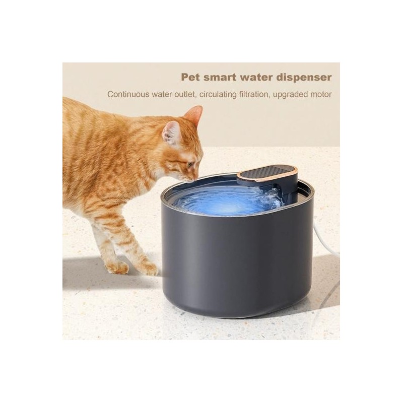 3L Pet Automatischer Wasserspender Ultra Silent Pet Trinkwasserbrunnen Geräuschloses Design USB Cats Electric Mute Pet Water