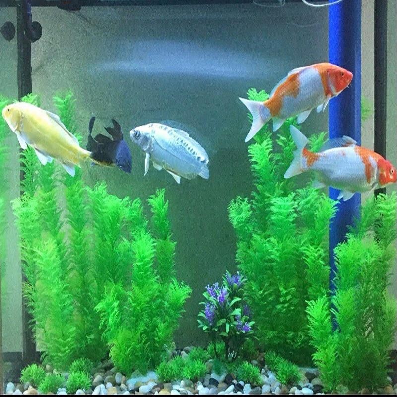 Künstliche Aquariumpflanze Aquarium Dekoration Unterwasserpflanzen Simulation Wassergras für Aquarium Aquarium Dekor Zubehör