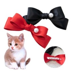 Dog Hair Clip Bow Hairpin...