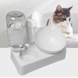 Pet Cats Dog Bowl Automatic...