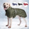 Hundejacke mit Abschleppring, reflektierender Streifen, Bauch straff, weich, bequem, winddicht, verdickt