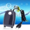 1PC Aquarium Luftpumpe Aquarium Mini Kompressor Einzel Doppel Outlet mit Überprüfen Ventil Rohr Aquatische Zubehör 220V 5W