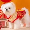 Hund Chinesisches Jahr Kostüm Haustier Kleid Tang Weste für kleine Hunde Cosplay