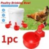 1PC Automatische Huhn Wasser Tasse Waterer Schüssel Kit Trinkwasser Feeder für Küken Ente Gans Wachtel