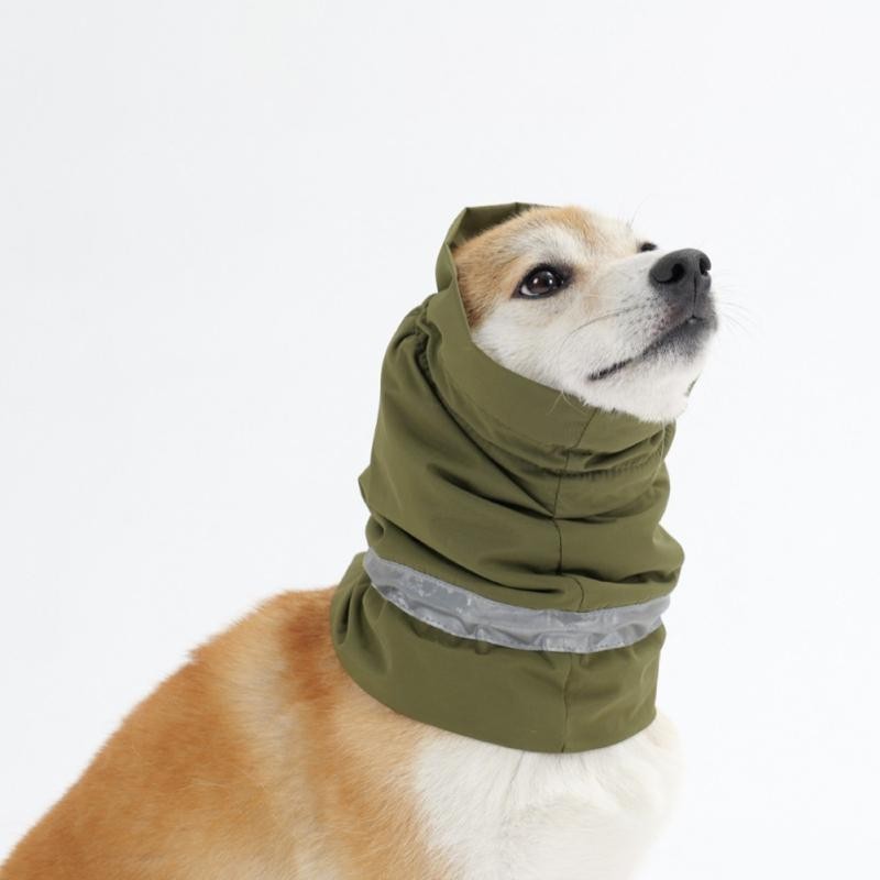 Hundeschal, Hundehals- und Ohrenwärmer, Haustier-Hundekapuzenpullover, Hundeohrwickel, warmer Hundeohrschutz für den Winter