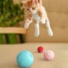 Yousheng 1 Set Katzenspielzeug Elektronisches Katzenballspielzeug Automatischer Rollball Interaktiver Katzen-Teaser-Ball Heim