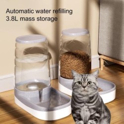 3.8L Pet Feeder Automatic...