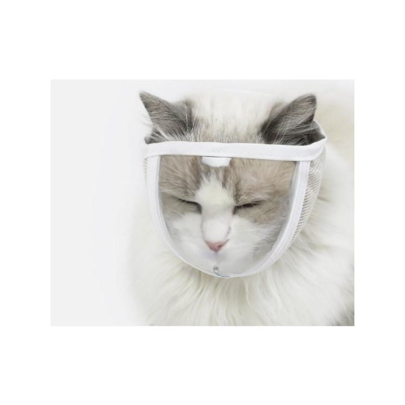 Love Cat Life Katzenbissprävention transparente Maske, 14,5 g, 1 Stück