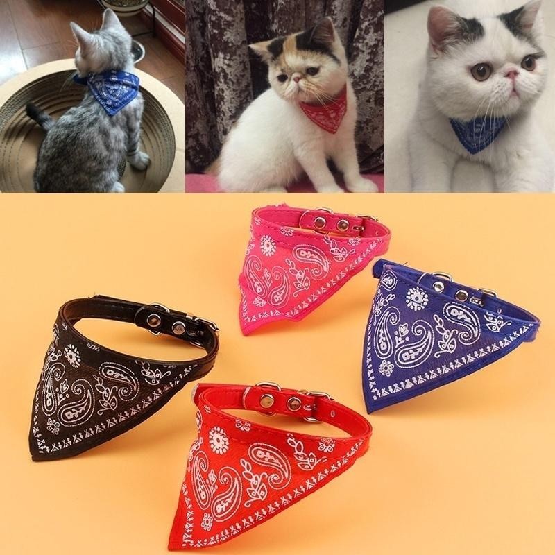 1 Stück Haustier Hund Katze Bandana Schal Kragen Halstuch Dekor