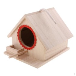 Vogelhaus aus Holz zum...