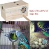 New Lovebirds Finch Wooden Nesting House Cage Nest Bird supplies Bird Breeding Box