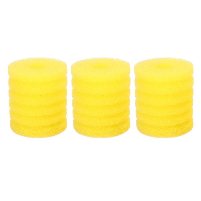 3Pcs Aquarium Filter Schwamm Fisch Zylindrische Filter Schaum Schwamm Rollen Filter Zubehör für Fi