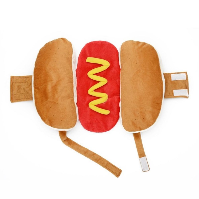 Niedliches Halloween Hot Doggy Kostüm für Haustiere