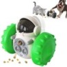 Dog Space Robot Treat Nosework Toy, 2 Pieces, Green