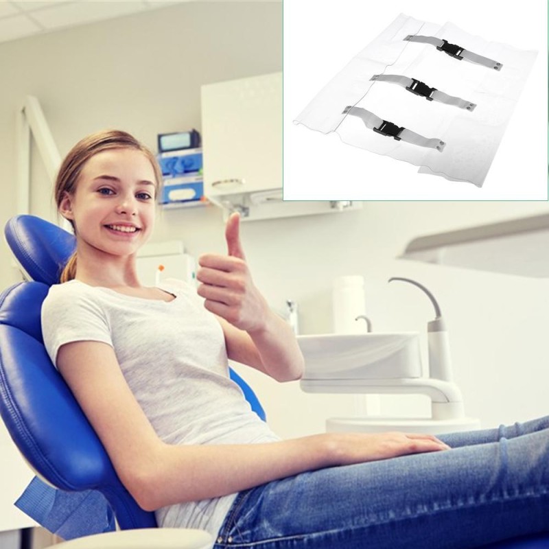 Dental Stuhl Matte Kissen Fuß Pad Dental Sitz Einheit Staubdicht Abdeckung Kunststoff Klar Schutz Mit Elast