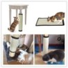 Natural sisal cat scratch post toy cat catnip tower climb Cat Scratch Pad Protecting furniture Foot