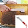 Edelstahl-Bienenstockwerkzeug, Rahmenheber, J-förmiger Haken, rot, 27 cm, Honigmesser, Bienenstockschaber, Bienenzuchtwerkzeu