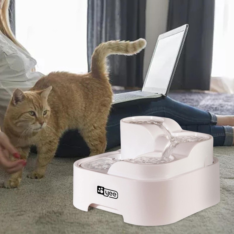 Automatischer Katzen-Trinkbrunnenspender, tragbarer USB-Trinknapf für Welpen