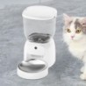 Automatischer Katzenfutterspender mit Sprachaufzeichnung, 4 l Trockenfutterspender für Katzen und Hunde