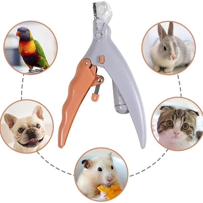 Professionelle Pet Nagelknipser Schere LED-Licht Katze Hund Nagelknipser Werkzeug Schere Nagel Toeclaw Cutter Schere Heimtier