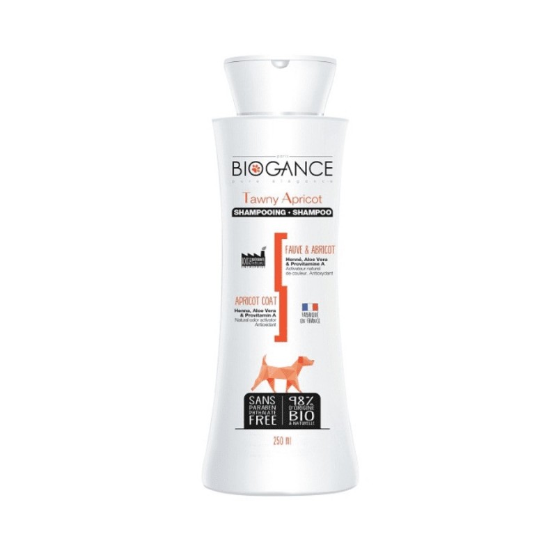 Shampoo für Hunde Biogance Tawny Apricot