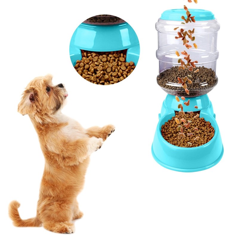 Automatic Self Dispensing Pet Feeder For Cats And Dogs 3.8L Capacity