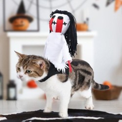 Halloween Funny Dog Cat...